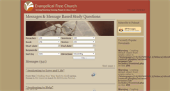 Desktop Screenshot of messages.efreebn.org